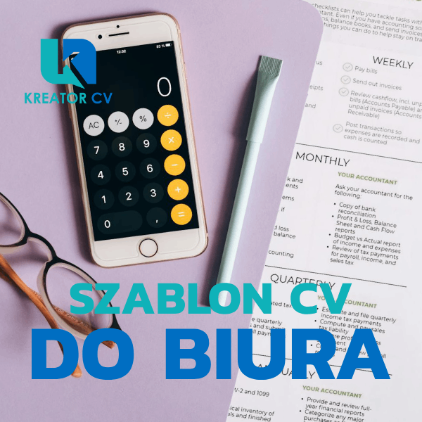 szablon CV do biura