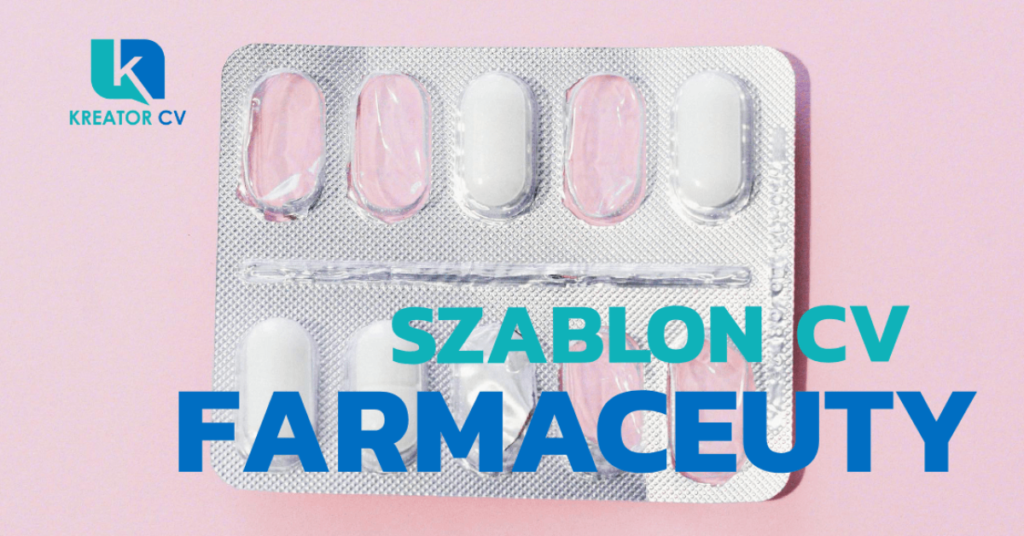 szablon CV farmaceuty