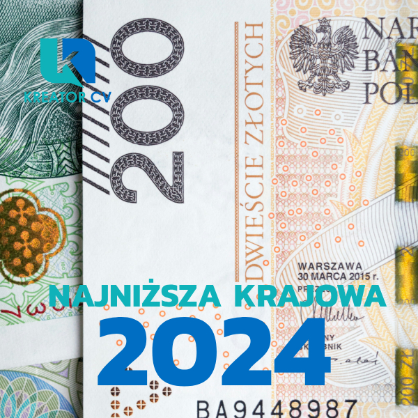 ile wynosi najniższa krajowa 2024?