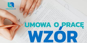 wzór umowy o pracę