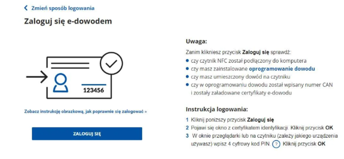 e dowód profil zaufany