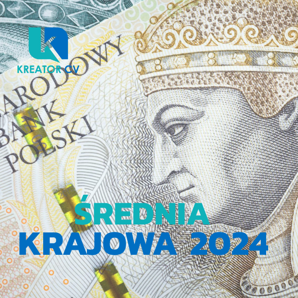 średnia krajowa 2024