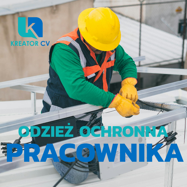 odzież ochronna pracownika