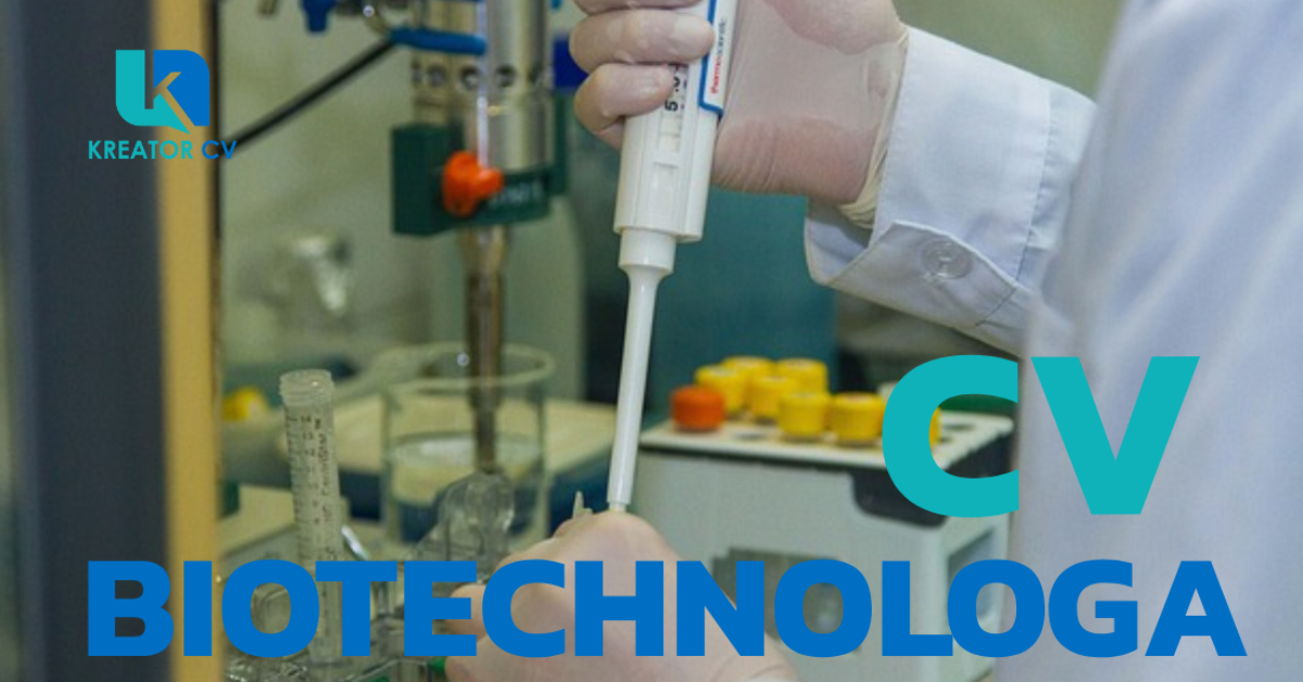 cv biotechnologa