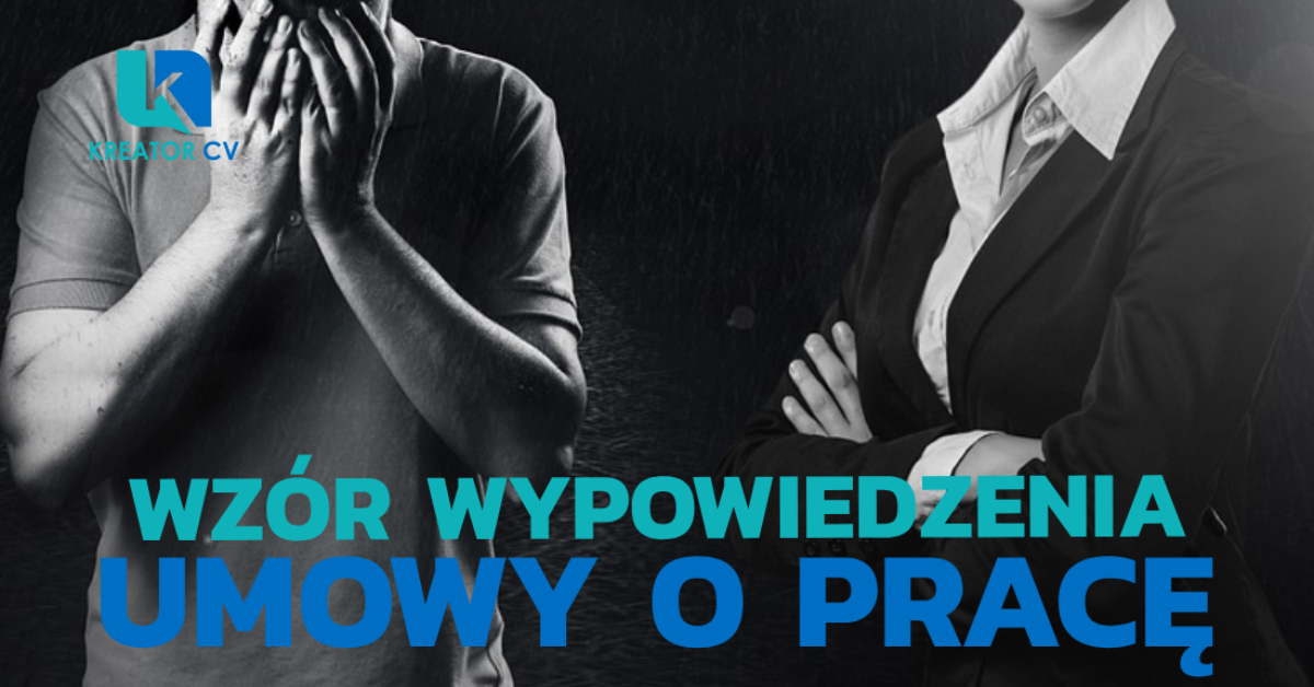 wzór wypowiedzenia umowy o pracę