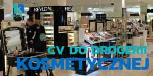 cv do drogerii kosmetycznej