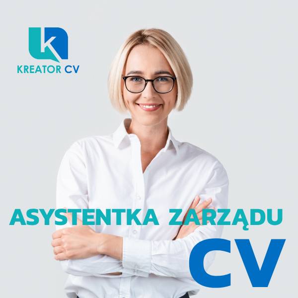 CV asystentka zarządu
