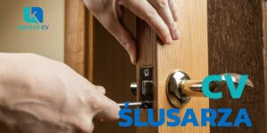 CV ślusarza