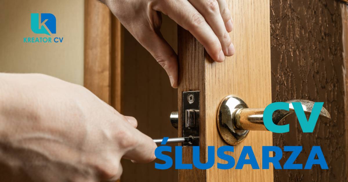 CV ślusarza