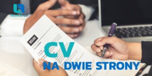 cv na dwie strony