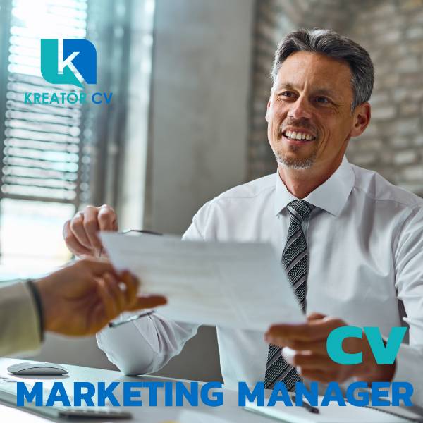 marketing manager CV