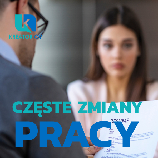 częste zmiany pracy