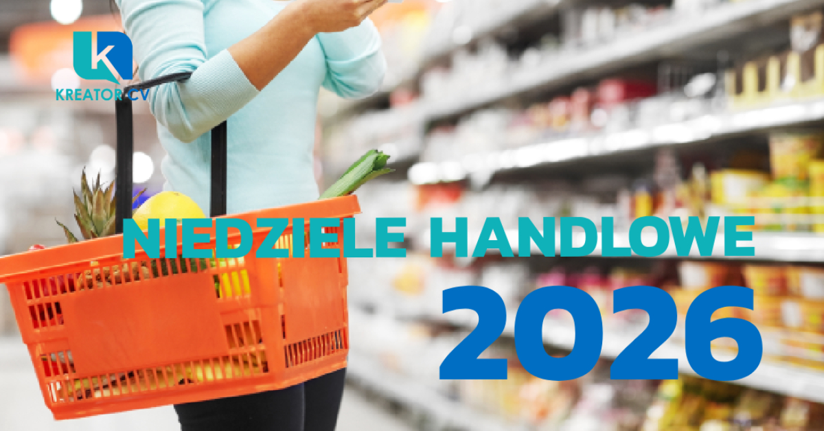 niedziele handlowe 2026